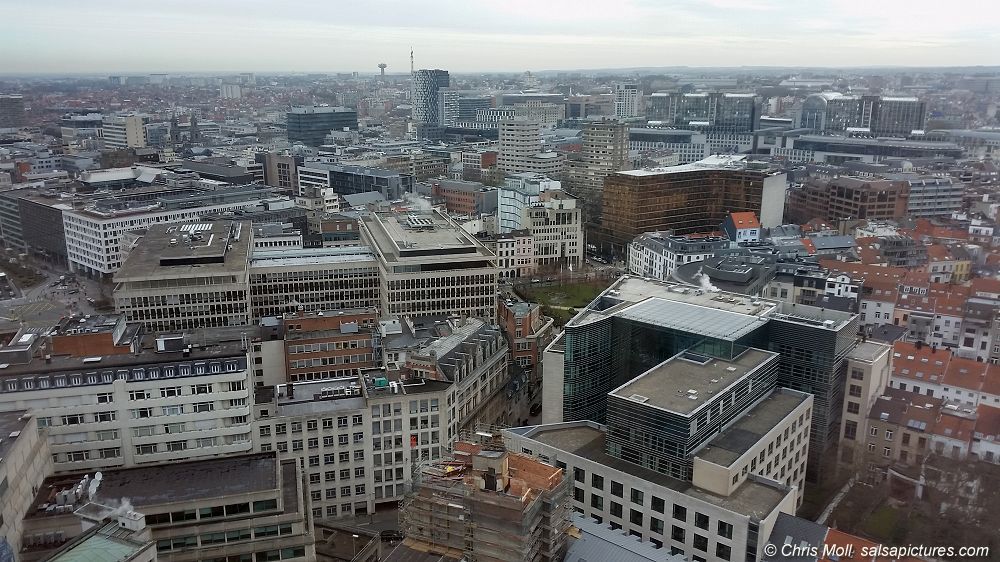 Brüssel, vom Bastion Tower aus