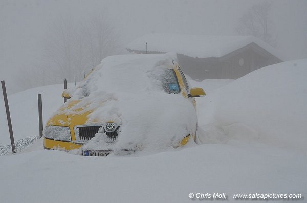 Winter in Tirol: Schnee