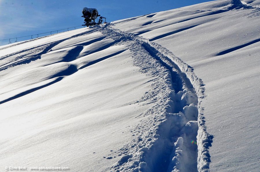 Winter in Tirol: Schnee